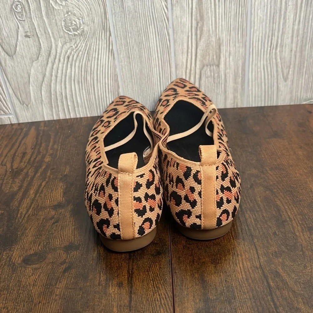 Leopard Print Women's Flats Size 9